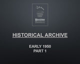 Frontpage Historical Archive Early 1950 Part 1