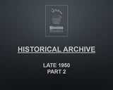 Frontpage Historical Archive Late 1950 Part 2