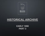 Frontpage Historical Archive Early 1950 Part 3