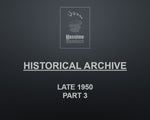 Frontpage Historical Archive Late 1950 Part 3