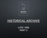 Frontpage Historical Archive Late 1950 Part 3